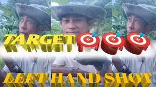 Muzzel loading Gun//Target🎯🎯left handed SHOT//🥉🥉🥉🥉🥉🥉🥉🥉