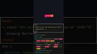 how to make glowing button using html css | very easy | @codebrowser  #shorts #button