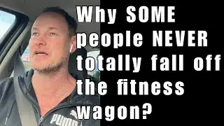 WHY do some people never totally fall off the fitness wagon? #lifestyle #fitness
