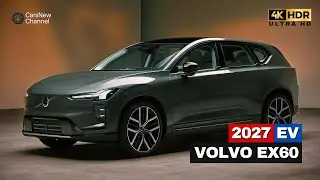 2027 Volvo EX60 Debuts: Big Range, Ultra-Fast Charging, and Native Tesla Plug