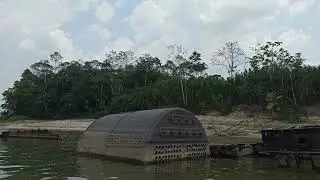 🚢NAVIO ALAGADO HA MAIS DE 100 ANO NO RIO MURU | MUNCICIPIO DE  TARAUACA
