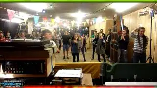 THE MIGHTY JAH OBSERVER - last dub rounds''crazy''early morning vibes pt1 @ lokeren 28-5-14