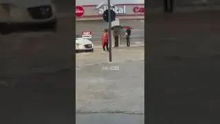 Durr&euml;si n&euml;n uj&euml;, reshjet e dendura t&euml; shiut paralizojn&euml; qytetin