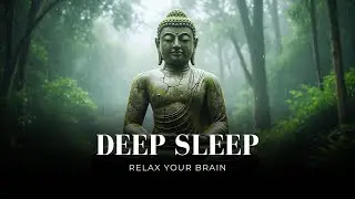 DEEP SLEEP RAIN | 432Hz Thunderstorm Music for All Night