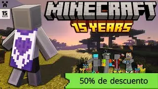 CAPA, OFERTAS, COSMETICOS y MÁS | Minecraft 15 Aniversario