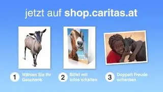Schenken mit Sinn - im neuen Caritas Onlineshop