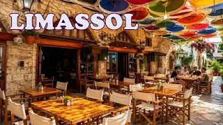 Magical Morning Streets of Limassol, Cyprus, Where the Espresso Tastes Exceptionally Good..
