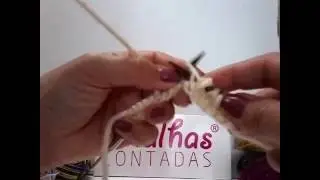Ponto de tricot com segredo muito bonito