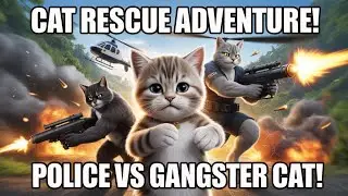 👉 This Cat Was Kidnapped &mdash; The Hero Cops Rescue Will Shock You!|Catdreams#catstory #catshorts 