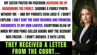 My Sister Posted On FB Accusing Me Of Abandoning The Family, Sharing A Family Photo—Without Me. And…