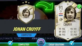 91 Mid Icon Johan Cruyff SBC Completed - Cheap Solution & Tips - Fifa 23