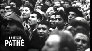 Mr De Gasperi Speaks In Rome (1949)