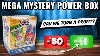 🚨PROFIT CHALLENGE🚨 2024 BASEBALL MEGA MYSTERY POWER BOX MJ HOLDINGS WALMART BOX