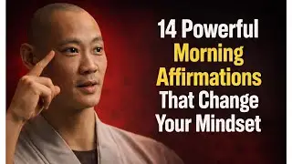 14 Powerful Morning Affirmations That Change Your Mindset  | Shi Heng Yi Motivation #motivation