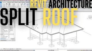 Split Roof in Revit