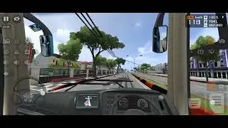 Bus simulator ultimate high power race #viralvideo #gaming 