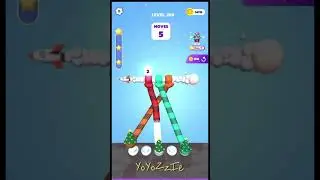 Tangle Master 3D - Level 269 & Level 270, Walkthrough, #shorts