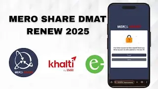 Mero Share DMAT Account Renew Kasari Garne? 2025 Guide in Nepali