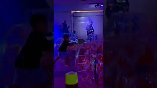 Kids Neon Gun fight #shorts #trending #fyp