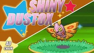 Live Shiny Dustox - 40 chain - Pokemon Platinum