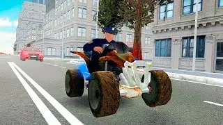 Bike Racing Games - Police ATV Quad Bike Racing 3D - Gameplay Android free games