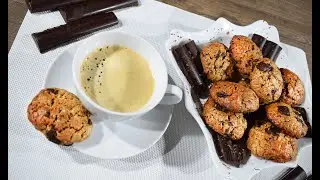 Biscuiti fragezi si deliciosi cu nuca macinata si ciocolata