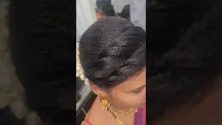 simple hair bun