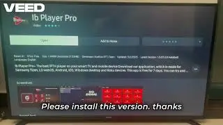 Ib Player Pro for Samsung TV (new  version for samsung tv)