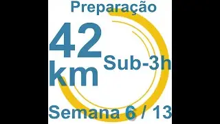 Semana 6 - Prepara&ccedil;&atilde;o Sub-3h para os 42kms