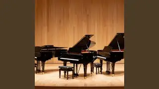 Three Pianos On Stage