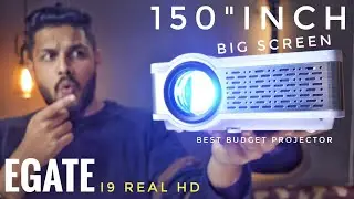 Egate i9 real hd projector!! ghar pe banao theater😍🔥🔥
