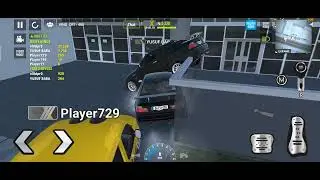 играю в car parking 3d(2 часть)