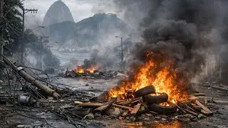 Sobreviver no Rio de Janeiro: Caos Urbano, Barricadas e Colapso Total