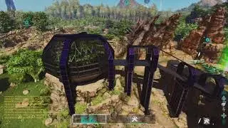 Showcase - Biodome, Green Obelisk Base, The Island by Prime157