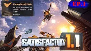 Starting From Nothing in Satisfactory (No Voiceover)