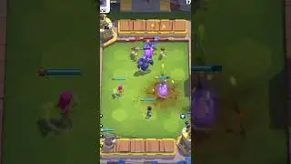 3⭐️ Dart gob 🎯 = MACHINE GUN !💥 #clashroyale #mergetactics #gaming #clashroyaleshorts