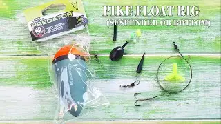 PIKE FLOAT RIG SUSPENDED BOTTOM FOX RAGE AND SAVAGE GEAR