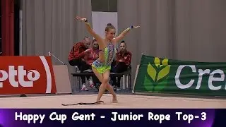 Happy Cup Gent 2015 - Junior Finals Rope Top 3