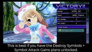 Hyperdimension Neptunia Re;Birth2 Fast Credits Farm - 100 Million Credits Achievement