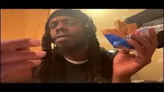 Eating Hostess Glazed JUMBO HONEY BUN! RAW & UNCUT MUKBANG