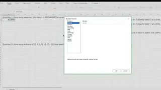 Calculating Combinations and Permutations In Excel