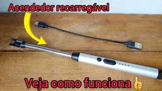 SEE HOW THE RECHARGEABLE LIGHTER WORKS #review #doityourself #teachingwithlove