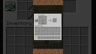 How to Craft a Golden Shovel in Minecraft #minecraft