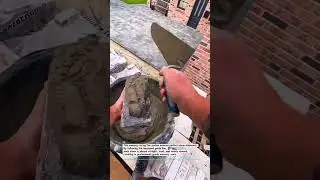 Perfect Stone Alignment Using String Line Tool #MasonryTools #StoneWork #ConstructionUSA