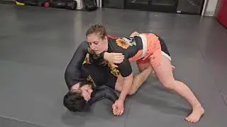 Open/butterfly guard in nogi class