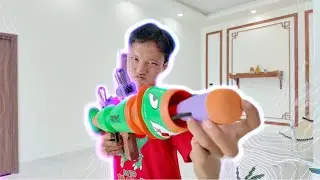 NERF WAR ROCKET GUN BATTLE SHOT 2