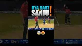 🤯🔥Sanju Samson destroys Bangladesh in rc24 | ind vs ban 3rd T20 highlights in rc24 #shorts #rc24