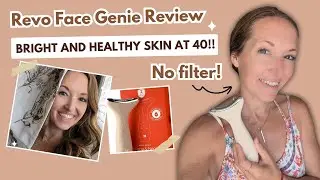 REVO Face Genie Review | LED Light Therapy & GuaSha Face Sculpting Tool for Glowing Skin at 40+