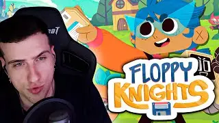 ПОШАГОВАЯ СТРАТЕГИЯ ПРО ДИСКЕТНЫХ РЫЦАРЕЙ ► HELLYEAHPLAY ИГРАЕТ В Floppy Knights