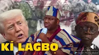 VIDEO: ṢE ALAAFIN OYO SỌRỌ LORI NNKAN TI AARE  AMERICA DONALD TRUMP SỌ 